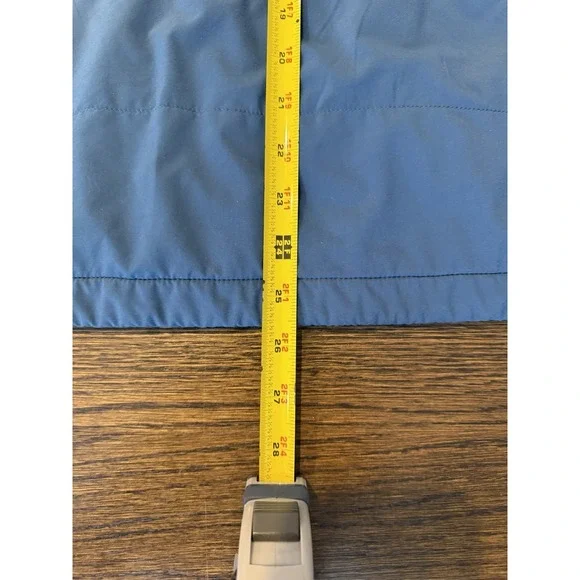 The North Face 1/4 Button Pullover Mens XL Blue Long Sleeve Mock Neck TNF - Picture 5 of 8